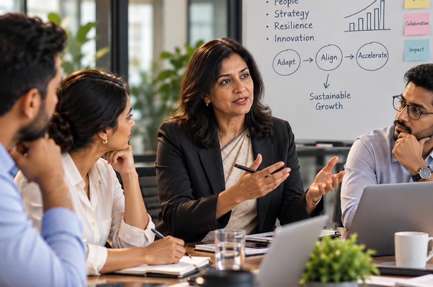 Leadership priorities during rapid change