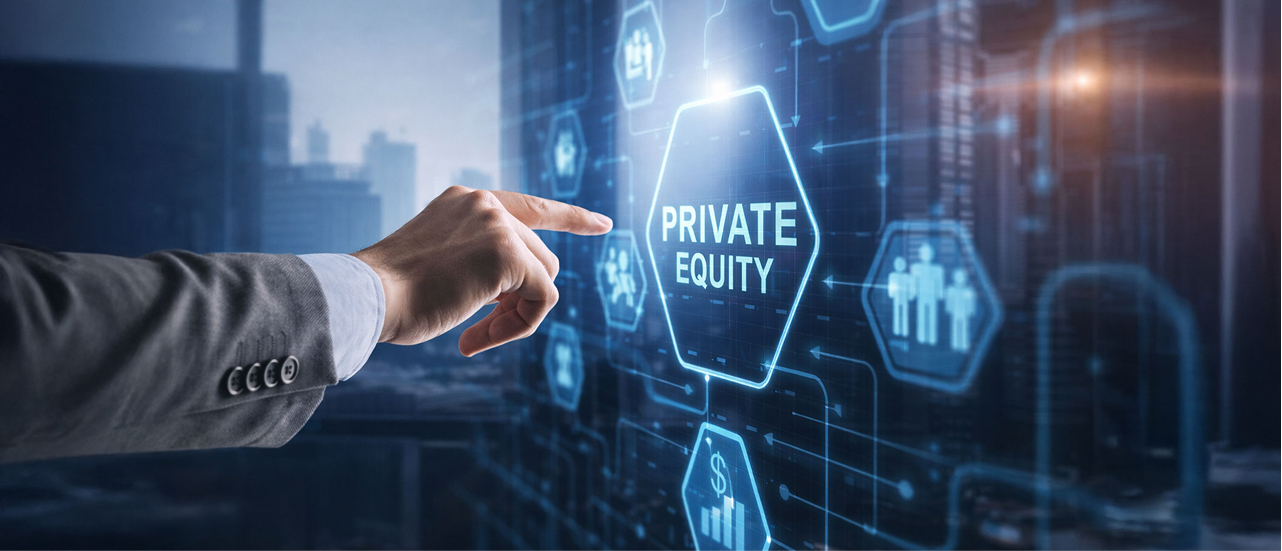 Private equity and portfolio leaders discussing value creation and business performance